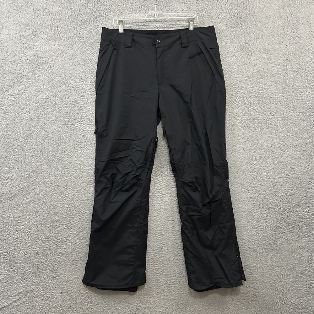 686 Snow Pants Mens Large Black Standard Shell Snowboard Ski infiDRY 5K Adult